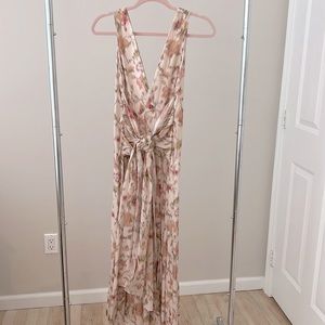 Long floral dress